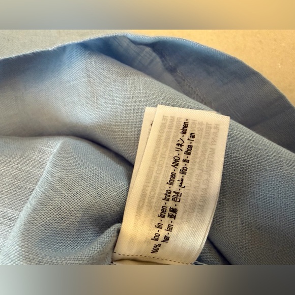 ZARA 100% LINEN SHORTS - Picture 15 of 16